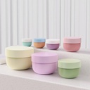 Empty Skincare Packaging Portable PP Round Matte Face Cream Jar